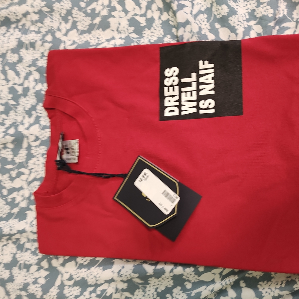 NAIF Red Short Sleeve Tee